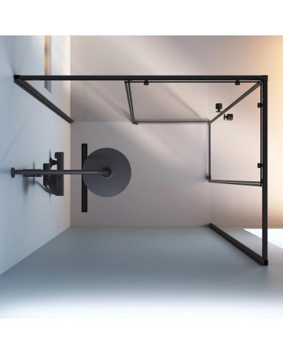 Душевой уголок 118,4х88,4 см Am.Pm X-Joy W94G-403-12090-BT прозрачное