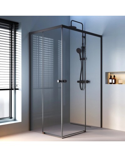 Душевой уголок 118,4х88,4 см Am.Pm X-Joy W94G-403-12090-BT прозрачное