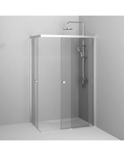 Душевой уголок 118,4х78,4 см Am.Pm X-Joy W94G-403-12080-MT прозрачное
