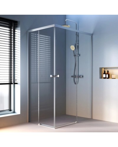 Душевой уголок 118,4х78,4 см Am.Pm X-Joy W94G-403-12080-MT прозрачное