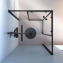 Душевой уголок 88,4х88,4 см Am.Pm X-Joy W94G-403-9090-BT прозрачное