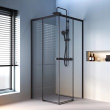 Душевой уголок 88,4х88,4 см Am.Pm X-Joy W94G-403-9090-BT прозрачное
