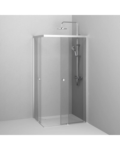 Душевой уголок 98,4х78,4 см Am.Pm X-Joy W94G-403-10080-MT прозрачное