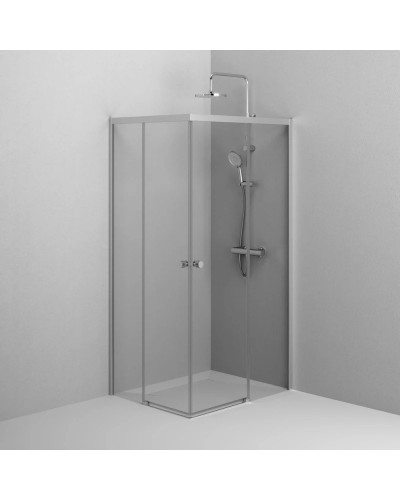 Душевой уголок 98,4х78,4 см Am.Pm X-Joy W94G-403-10080-MT прозрачное