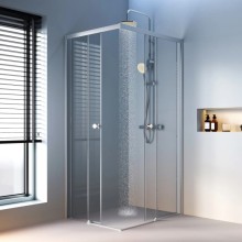 Душевой уголок 98,4х78,4 см Am.Pm X-Joy W94G-403-10080-MT прозрачное