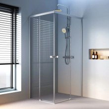 Душевой уголок 98,4х78,4 см Am.Pm X-Joy W94G-403-10080-MT прозрачное