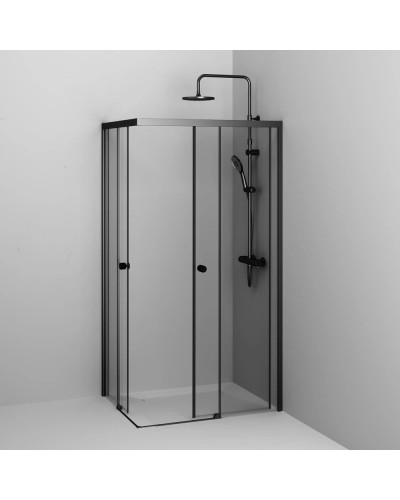 Душевой уголок 98,4х78,4 см Am.Pm X-Joy W94G-403-10080-BT прозрачное