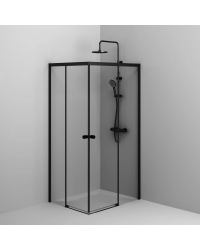 Душевой уголок 98,4х78,4 см Am.Pm X-Joy W94G-403-10080-BT прозрачное