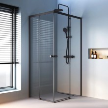 Душевой уголок 98,4х78,4 см Am.Pm X-Joy W94G-403-10080-BT прозрачное