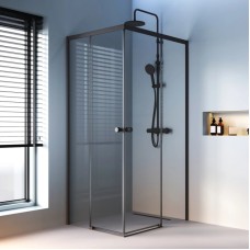 Душевой уголок 98,4х78,4 см Am.Pm X-Joy W94G-403-10080-BT прозрачное