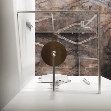 Душевой уголок 87,8х87,8 см Am.Pm Func W84G-403-9090-MT прозрачное