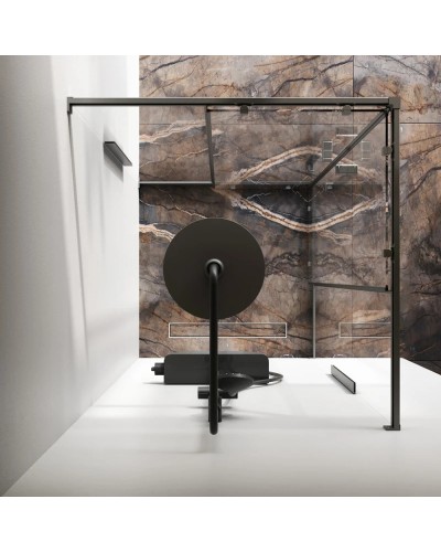 Душевой уголок 87,8х87,8 см Am.Pm Func W84G-403-9090-BT прозрачное