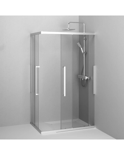 Душевой уголок 117,8х77,8 см Am.Pm Func W84G-403-12080-MT прозрачное