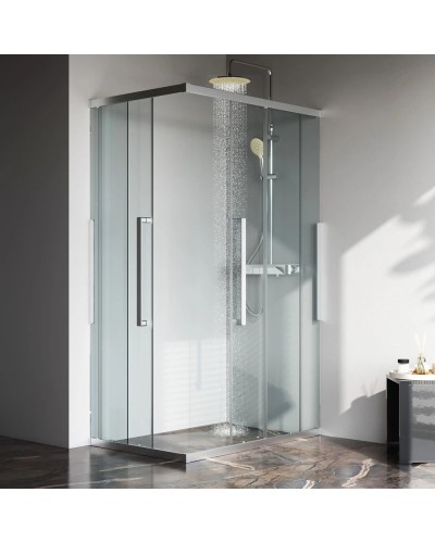 Душевой уголок 117,8х77,8 см Am.Pm Func W84G-403-12080-MT прозрачное