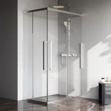 Душевой уголок 117,8х77,8 см Am.Pm Func W84G-403-12080-MT прозрачное