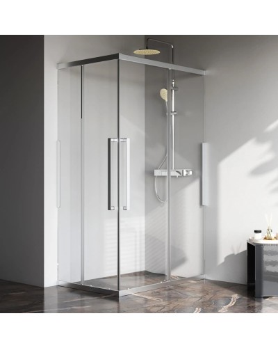 Душевой уголок 117,8х77,8 см Am.Pm Func W84G-403-12080-MT прозрачное