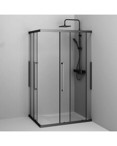 Душевой уголок 117,8х77,8 см Am.Pm Func W84G-403-12080-BT прозрачное