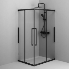 Душевой уголок 117,8х77,8 см Am.Pm Func W84G-403-12080-BT прозрачное