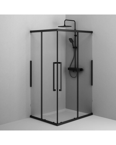 Душевой уголок 117,8х77,8 см Am.Pm Func W84G-403-12080-BT прозрачное