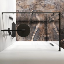 Душевой уголок 117,8х77,8 см Am.Pm Func W84G-403-12080-BT прозрачное