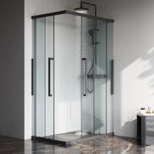 Душевой уголок 117,8х77,8 см Am.Pm Func W84G-403-12080-BT прозрачное