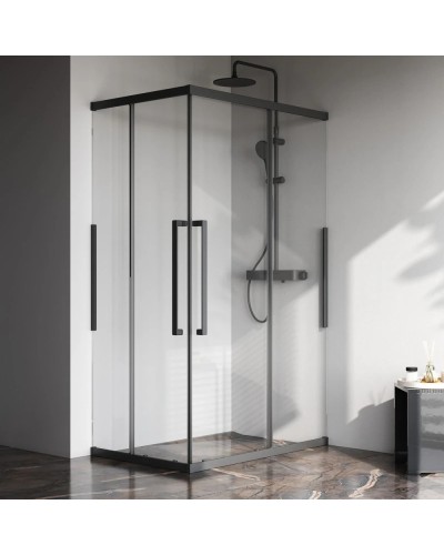 Душевой уголок 117,8х77,8 см Am.Pm Func W84G-403-12080-BT прозрачное