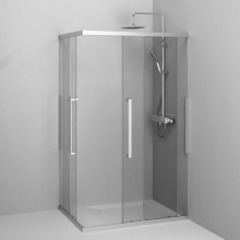 Душевой уголок 117,8х87,8 см Am.Pm Func W84G-403-12090-MT прозрачное