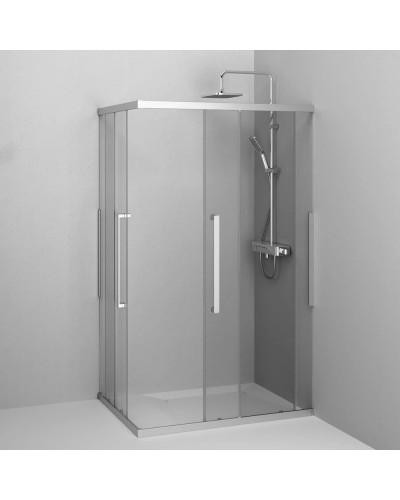 Душевой уголок 117,8х87,8 см Am.Pm Func W84G-403-12090-MT прозрачное
