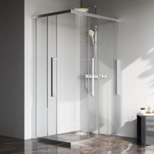 Душевой уголок 117,8х87,8 см Am.Pm Func W84G-403-12090-MT прозрачное