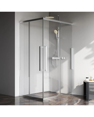 Душевой уголок 117,8х87,8 см Am.Pm Func W84G-403-12090-MT прозрачное