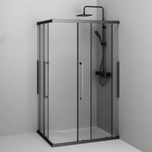 Душевой уголок 117,8х87,8 см Am.Pm Func W84G-403-12090-BT прозрачное