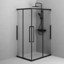 Душевой уголок 117,8х87,8 см Am.Pm Func W84G-403-12090-BT прозрачное