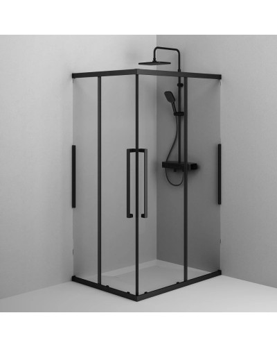Душевой уголок 117,8х87,8 см Am.Pm Func W84G-403-12090-BT прозрачное
