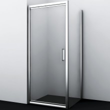 Душевой уголок WasserKRAFT Salm 100x80 27I17 профиль Хром стекло прозрачное