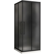 Душевой уголок 100х100 см Abber Schwarzer Diamant AG02100BMH матовое