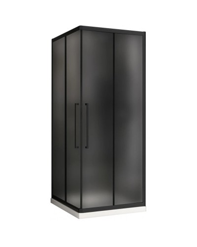 Душевой уголок 100х100 см Abber Schwarzer Diamant AG02100BMH матовое