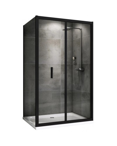 Душевой уголок 120х100 см Abber Sonnenstrand AG07120B-S100B прозрачное