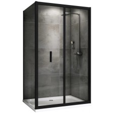 Душевой уголок 120х70 см Abber Sonnenstrand AG07120B-S70B прозрачное