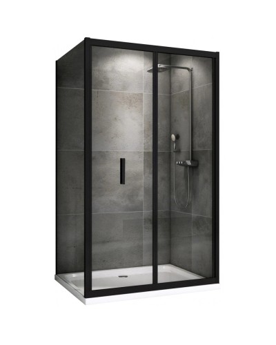 Душевой уголок 120х70 см Abber Sonnenstrand AG07120B-S70B прозрачное