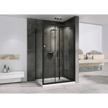 Душевой уголок 120х70 см Abber Sonnenstrand AG07120B-S70B прозрачное