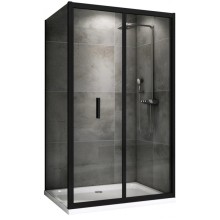 Душевой уголок 120х75 см Abber Sonnenstrand AG07120B-S75B прозрачное