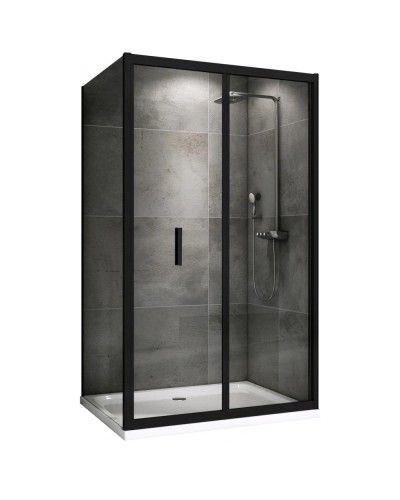 Душевой уголок 120х75 см Abber Sonnenstrand AG07120B-S75B прозрачное