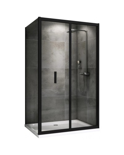 Душевой уголок 120х80 см Abber Sonnenstrand AG07120B-S80B прозрачное