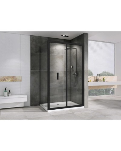 Душевой уголок 120х85 см Abber Sonnenstrand AG07120B-S85B прозрачное