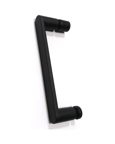 Душевой уголок 100х60 см Abber Schwarzer Diamant AG30100B-S60B-S60B прозрачное