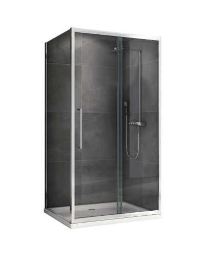 Душевой уголок 100х60 см Abber Schwarzer Diamant AG30100H-S60 прозрачное