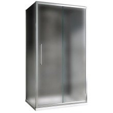 Душевой уголок 100х50 см Abber Schwarzer Diamant AG30100MH-S50M-S50M матовое