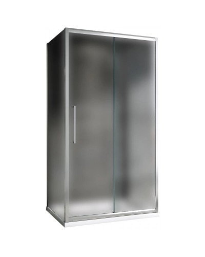 Душевой уголок 100х50 см Abber Schwarzer Diamant AG30100MH-S50M-S50M матовое