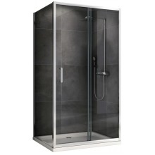 Душевой уголок 110х50 см Abber Schwarzer Diamant AG301105-S505 прозрачное