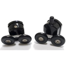 Душевой уголок 110х60 см Abber Schwarzer Diamant AG30110BH-S60B-S60B прозрачное